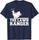 The Lawn Ranger funny Grass Cutting Mowing T-Shirt - T-Shirt | Navy