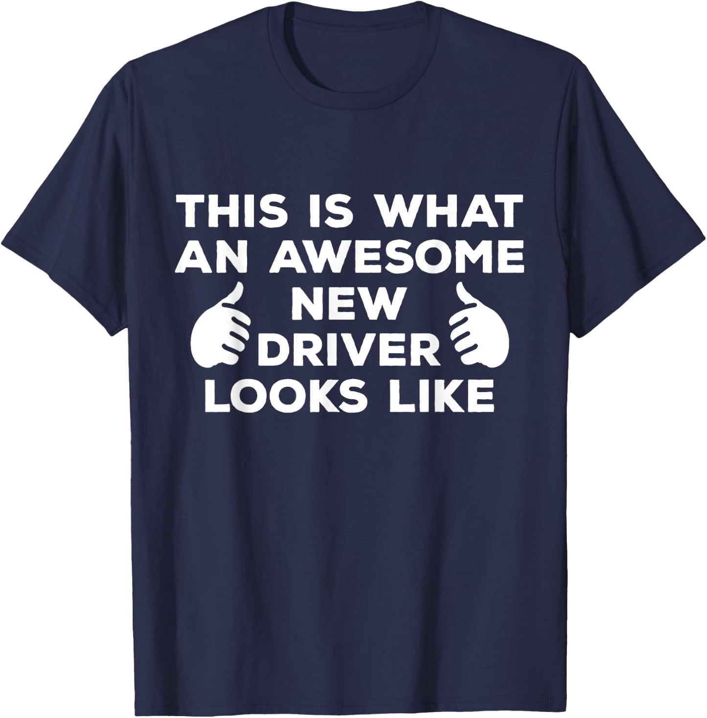Driving Licence Passed: Driving School Driver, car T-Shirt - T-Shirt | Navy