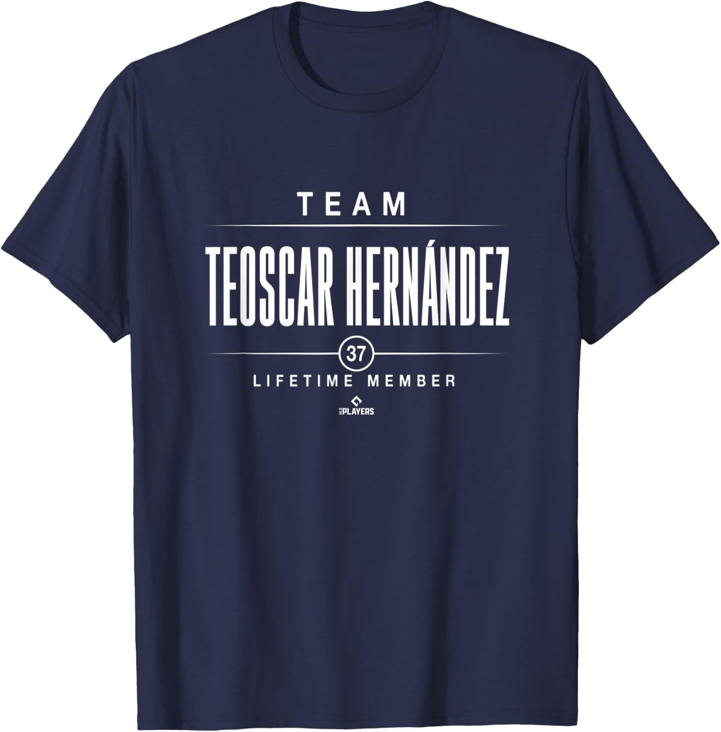 Team Teoscar Hernandez Lifetime Member Toronto T-Shirt - T-Shirt | Navy