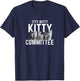 Itty Bitty Kitty Committee Cute Cat T-Shirt - T-Shirt | Navy
