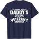 I'm not just daddy's little girl i'm a veteran's daughter T-Shirt - T-Shirt | Navy
