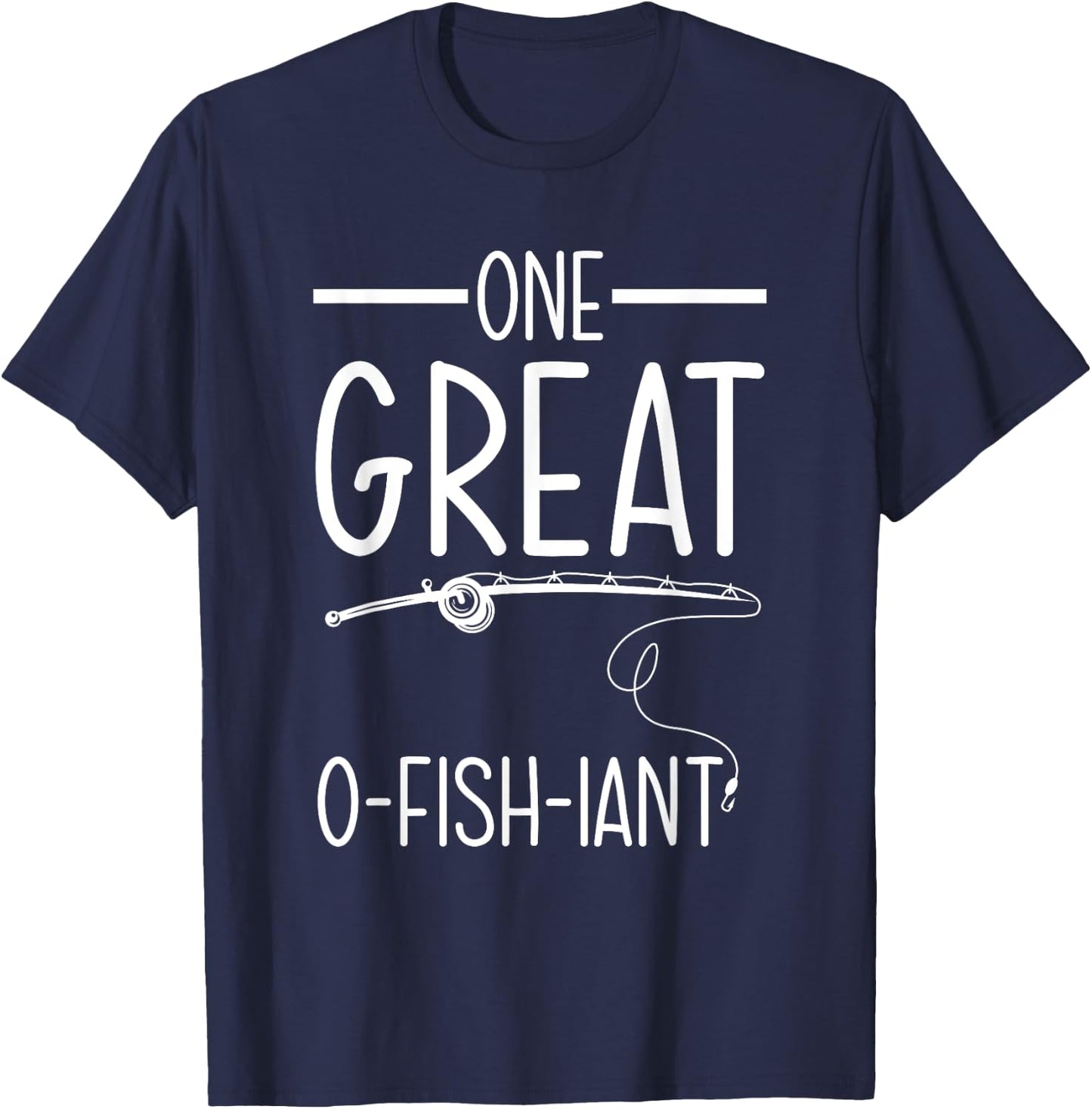 Wedding Officiant Fishing Funny Wedding Officiant T-Shirt - T-Shirt | Navy
