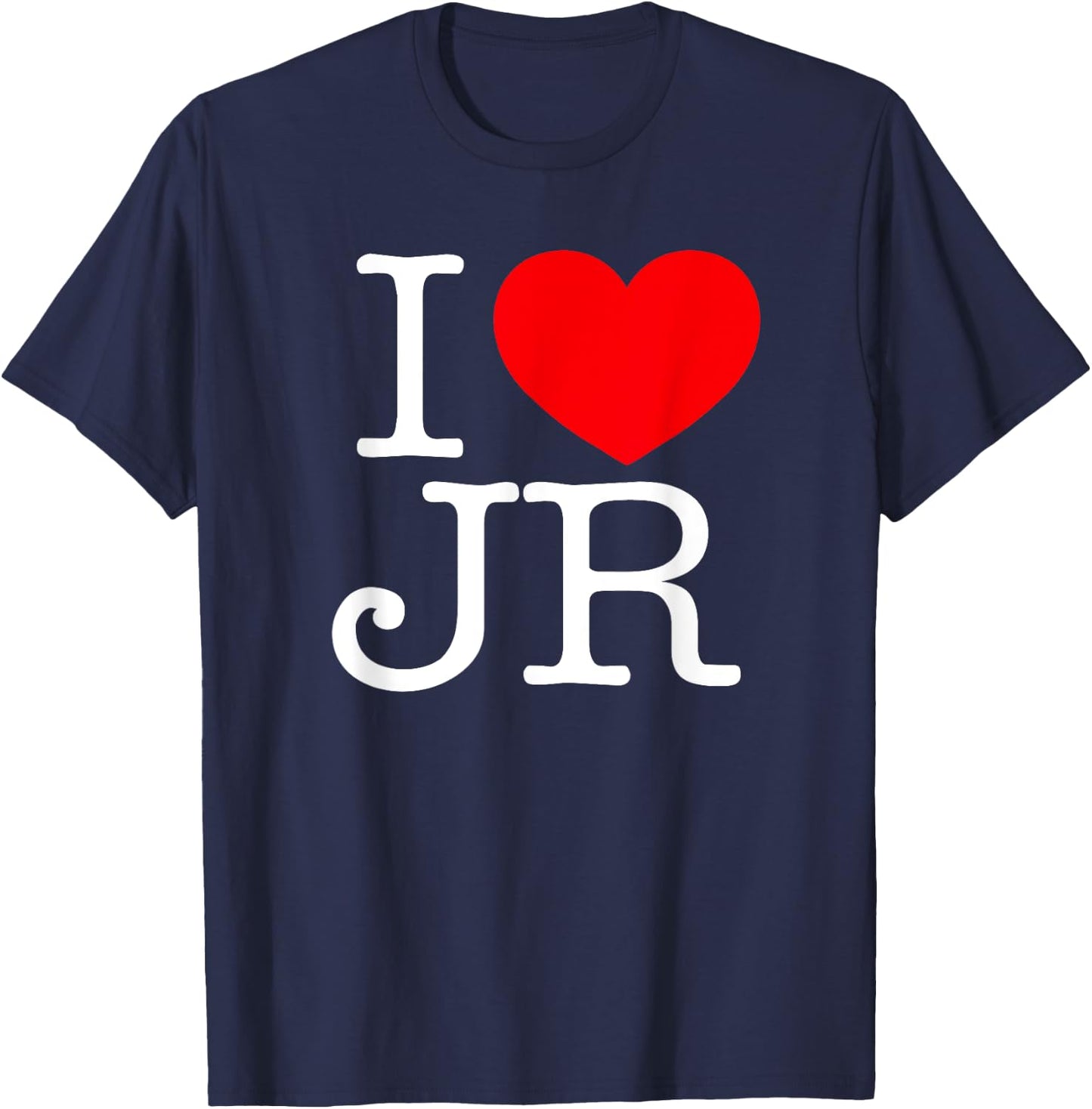 I Love (Heart) JR T-Shirt - T-Shirt | Navy