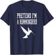 Pretend I'm A Hummingbird - Cute Spooky Funny Animal Bird T-Shirt - T-Shirt | Navy