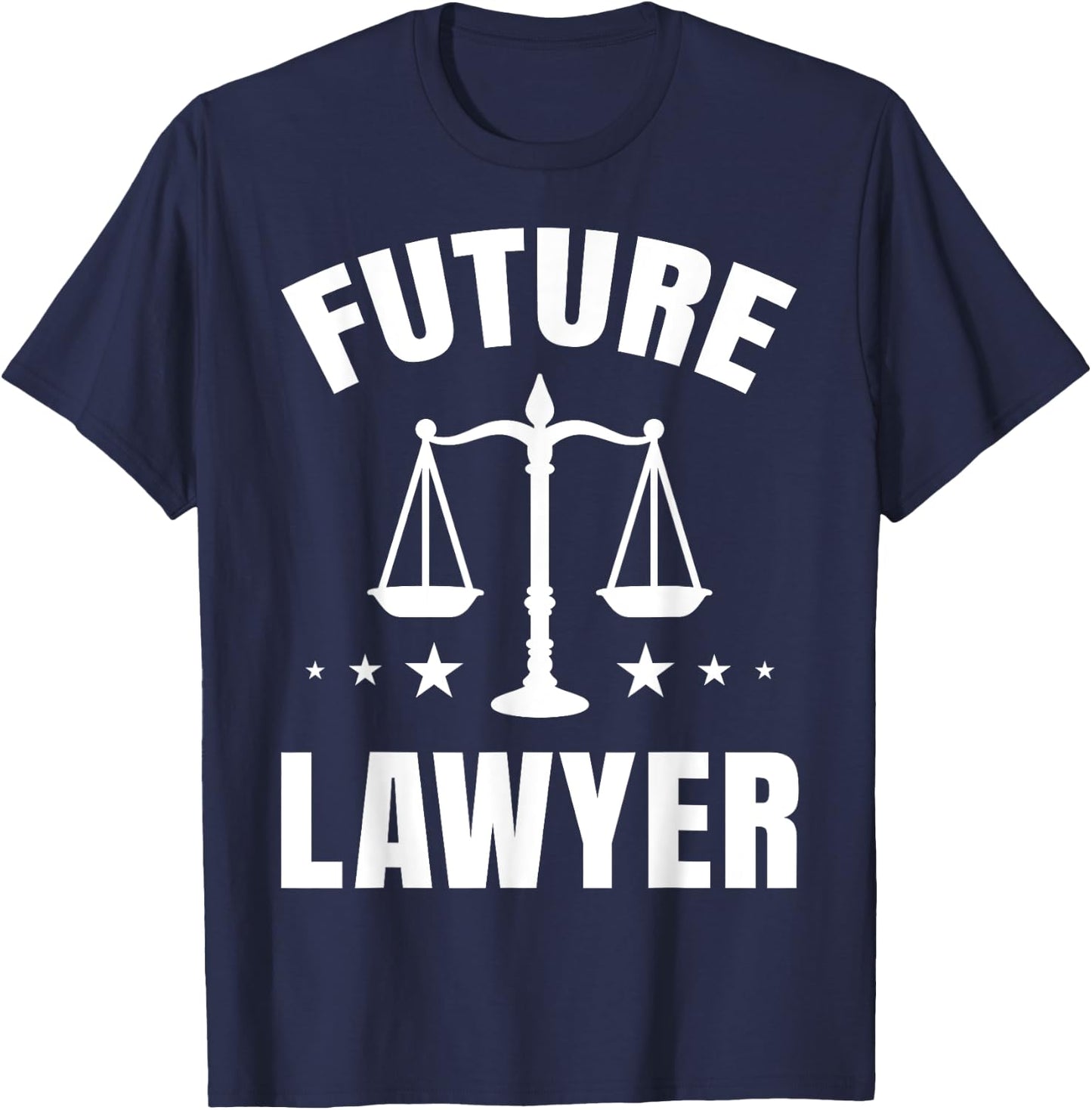 Future Lawyer Graduating Law Students Bar Test Gift T-Shirt - T-Shirt | Navy