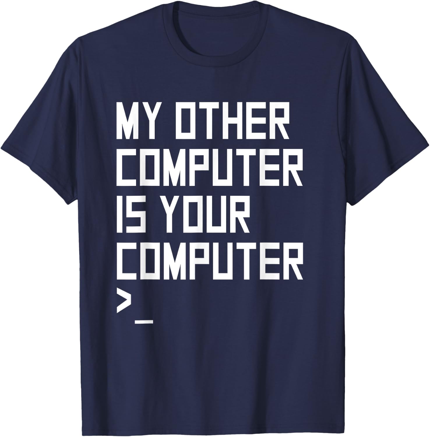 Ethical Hacking Cyber Computer Security T-Shirt - T-Shirt | Navy
