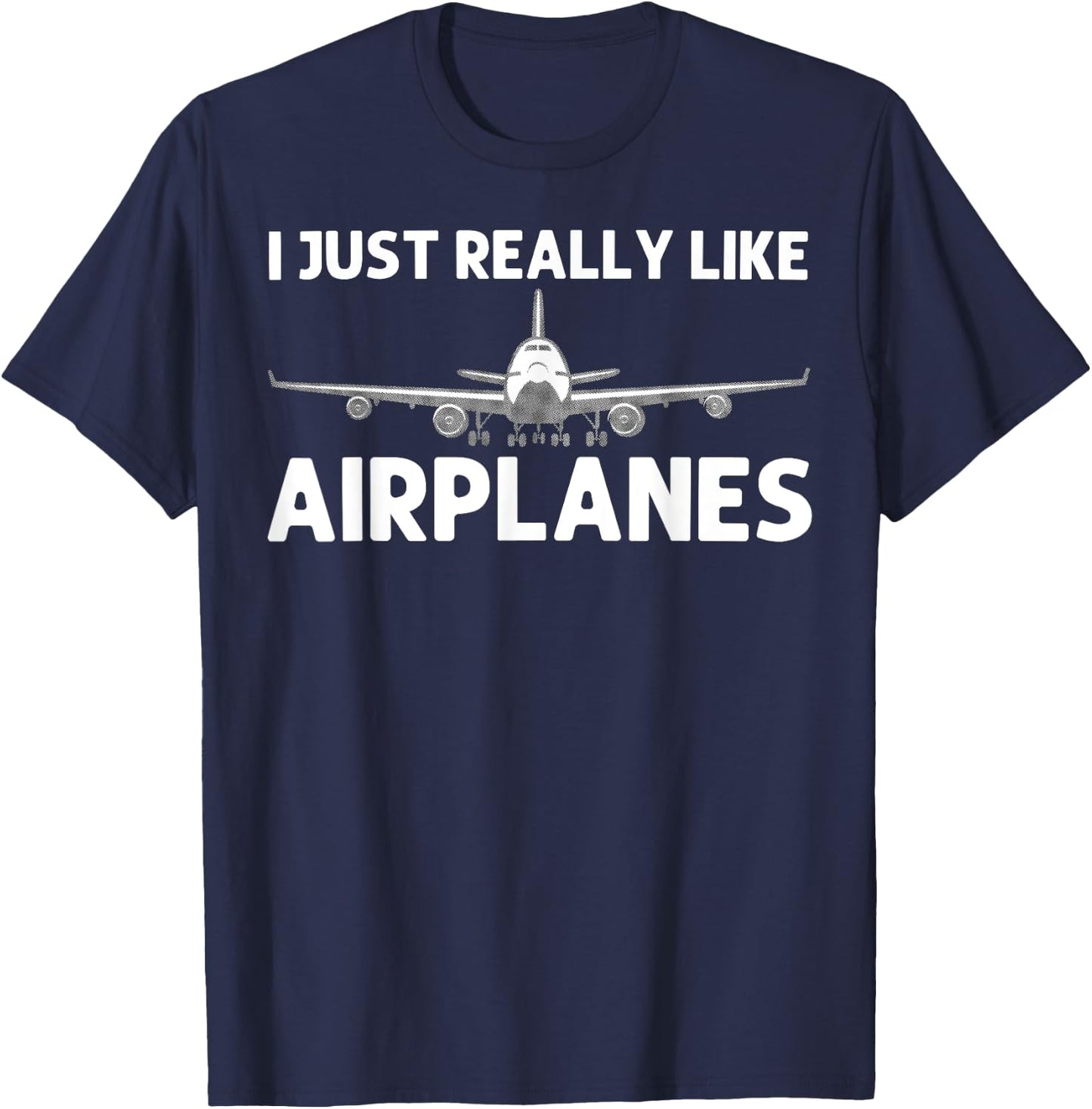 Cool Airplane Women Aviation Plane Airplane Pilot T-Shirt - T-Shirt | Navy