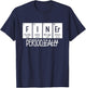 Finer Period Periodically Table T-Shirt - T-Shirt | Navy