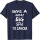 Give A Great Big 5FU To Cancer - Cancer Awareness T-Shirt - T-Shirt | Navy