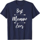 Best Memaw Ever T-Shirt - T-Shirt | Navy