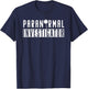 Paranormal Investigator Halloween Design For Ghost Hunter T-Shirt - T-Shirt | Navy