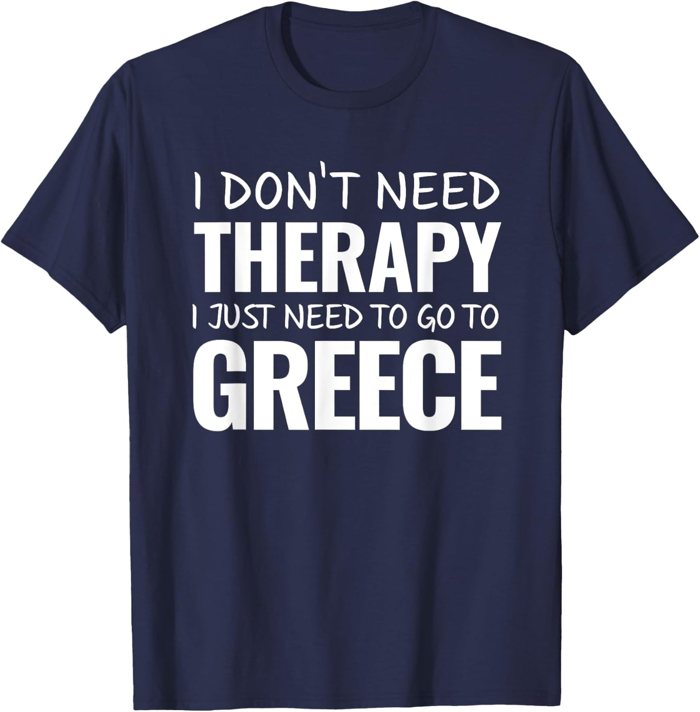 Greece for Greek Souvenir Gift Greece Trip T-Shirt - T-Shirt | Navy