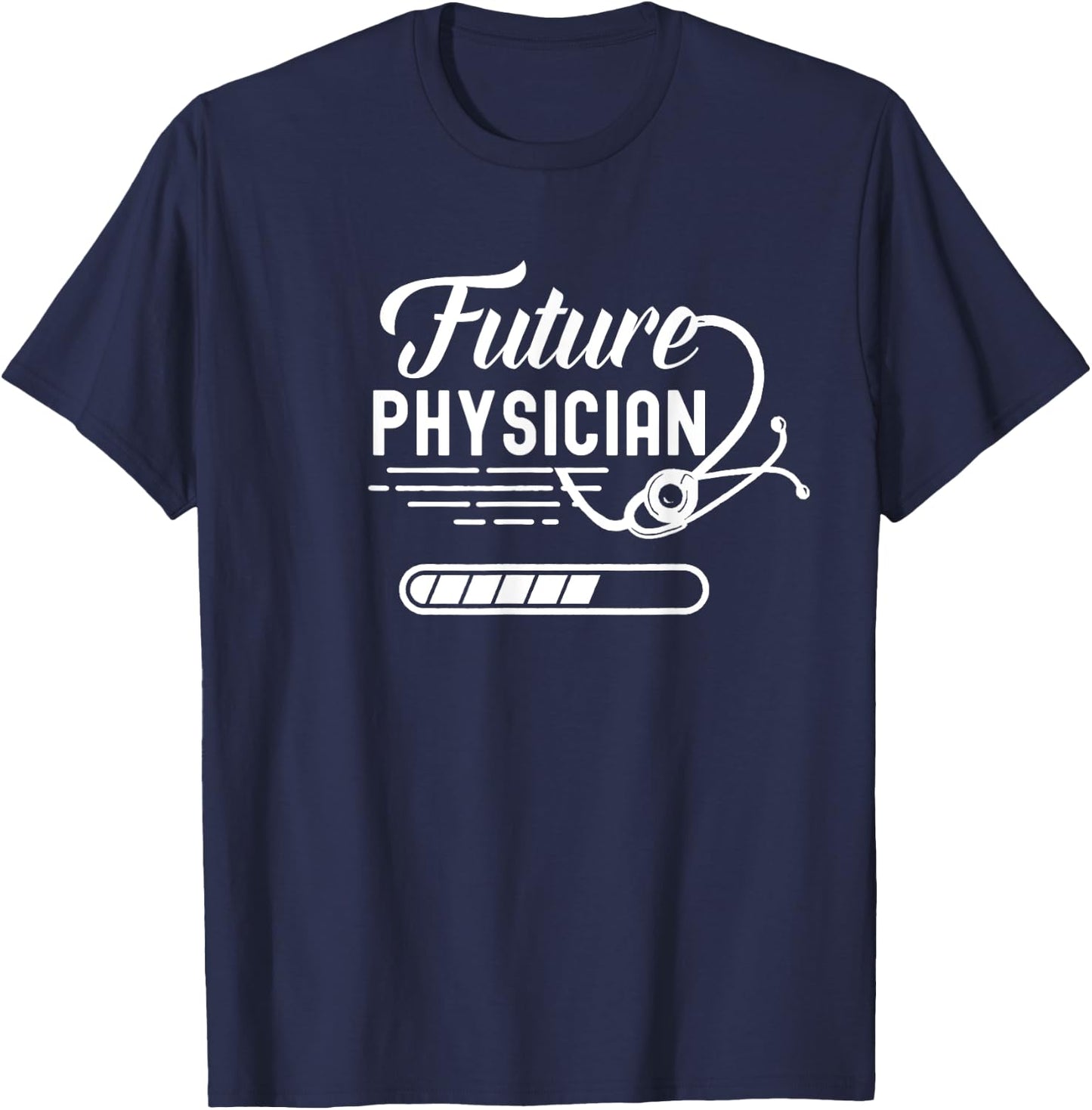 Future Physician Doctor Student Medical Practitioner Md T-Shirt - T-Shirt | Navy