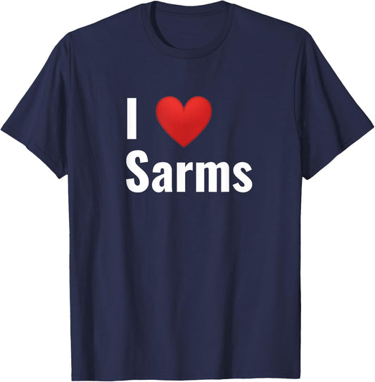 I heart Sarms T-Shirt - T-Shirt | Navy