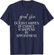 Great Skin Doesn't Happen By Chance Quote Skin Esthetician T-Shirt - T-Shirt | Navy