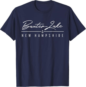 Baxter Lake NH T-Shirt - T-Shirt | Navy