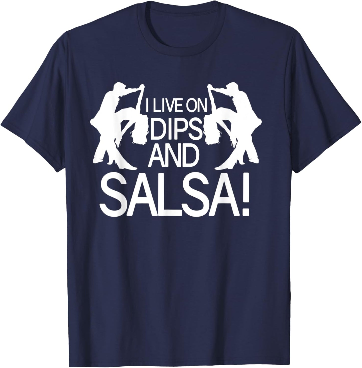 Ballroom Dancing Salsa Instructor Dance Teacher Dancer Women Kids T-Shirt - T-Shirt | Navy