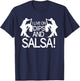 Ballroom Dancing Salsa Instructor Dance Teacher Dancer Women Kids T-Shirt - T-Shirt | Navy