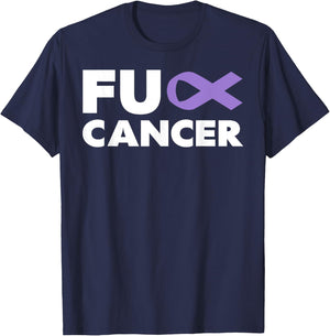 Fuck-Cancer - Fuck-Pancreatic Cancer Awareness T-Shirt - T-Shirt | Navy