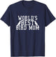 Bird Mom - Funny Bird Lover Parrot Shirt Gift T-Shirt - T-Shirt | Navy