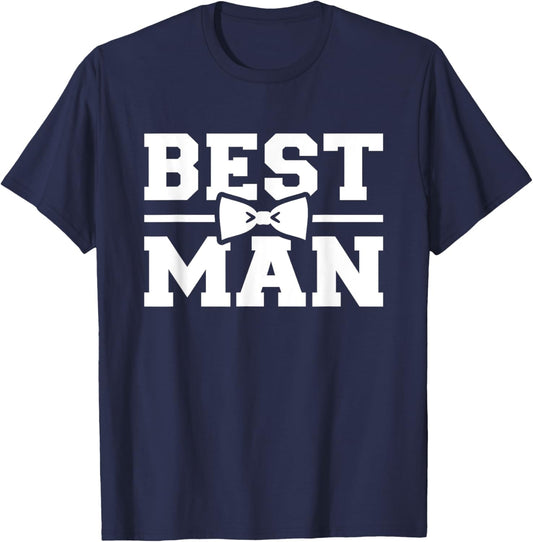 Best Man Stag Party T-Shirt - T-Shirt | Navy