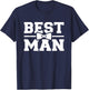 Best Man Stag Party T-Shirt - T-Shirt | Navy