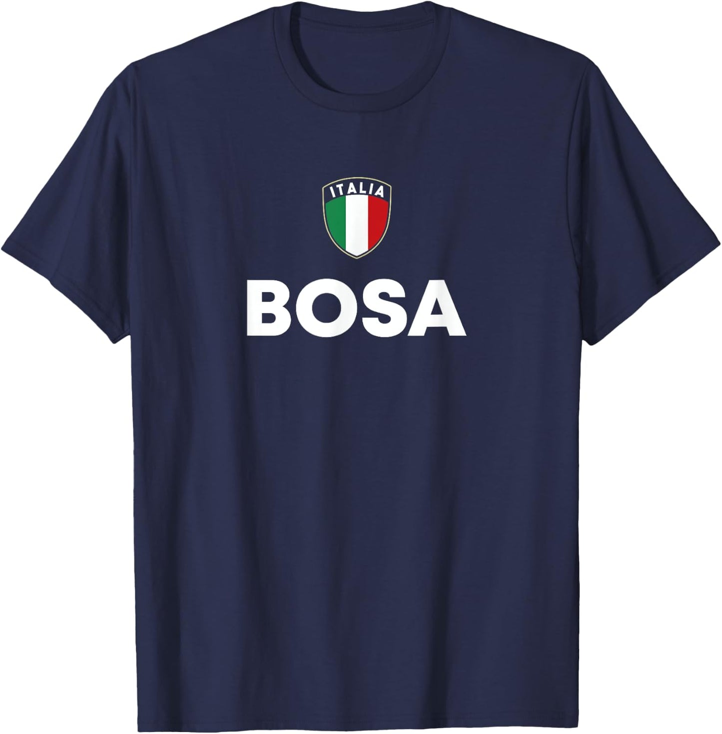 Sardegna Pride Bosa Apparel -Adults & Kids Classic Fit Black T-Shirt - T-Shirt | Navy