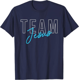 Team Jesus Church Community T-Shirt - T-Shirt | Navy