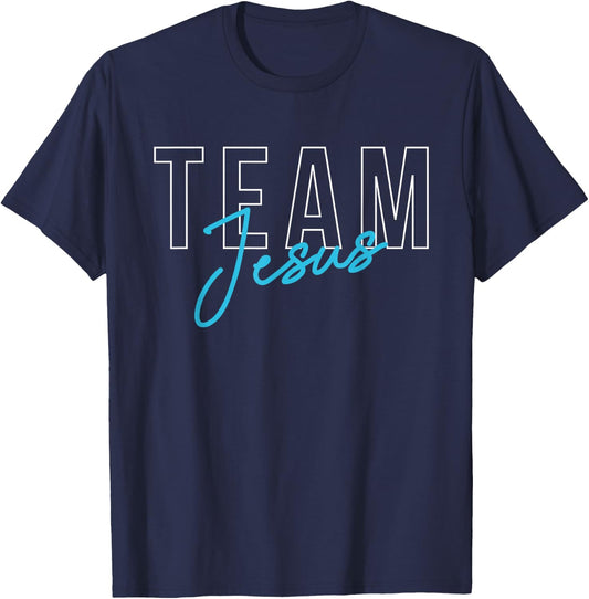 Team Jesus Church Community T-Shirt - T-Shirt | Navy