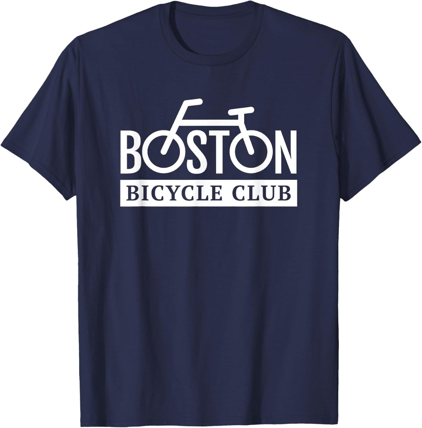 Bicycle Club Boston | Cycling Shirt T-Shirt - T-Shirt | Navy