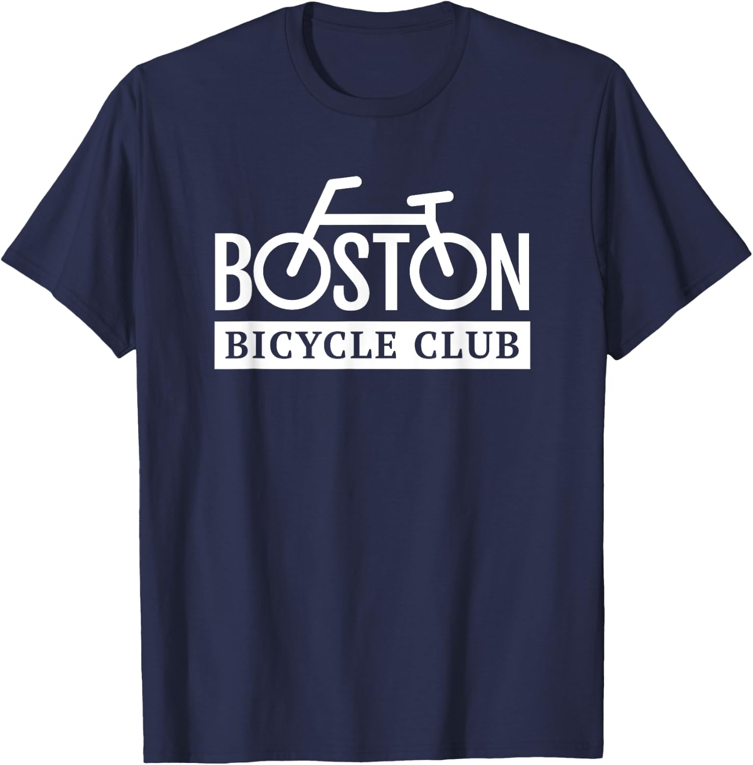 Bicycle Club Boston | Cycling Shirt T-Shirt - T-Shirt | Navy