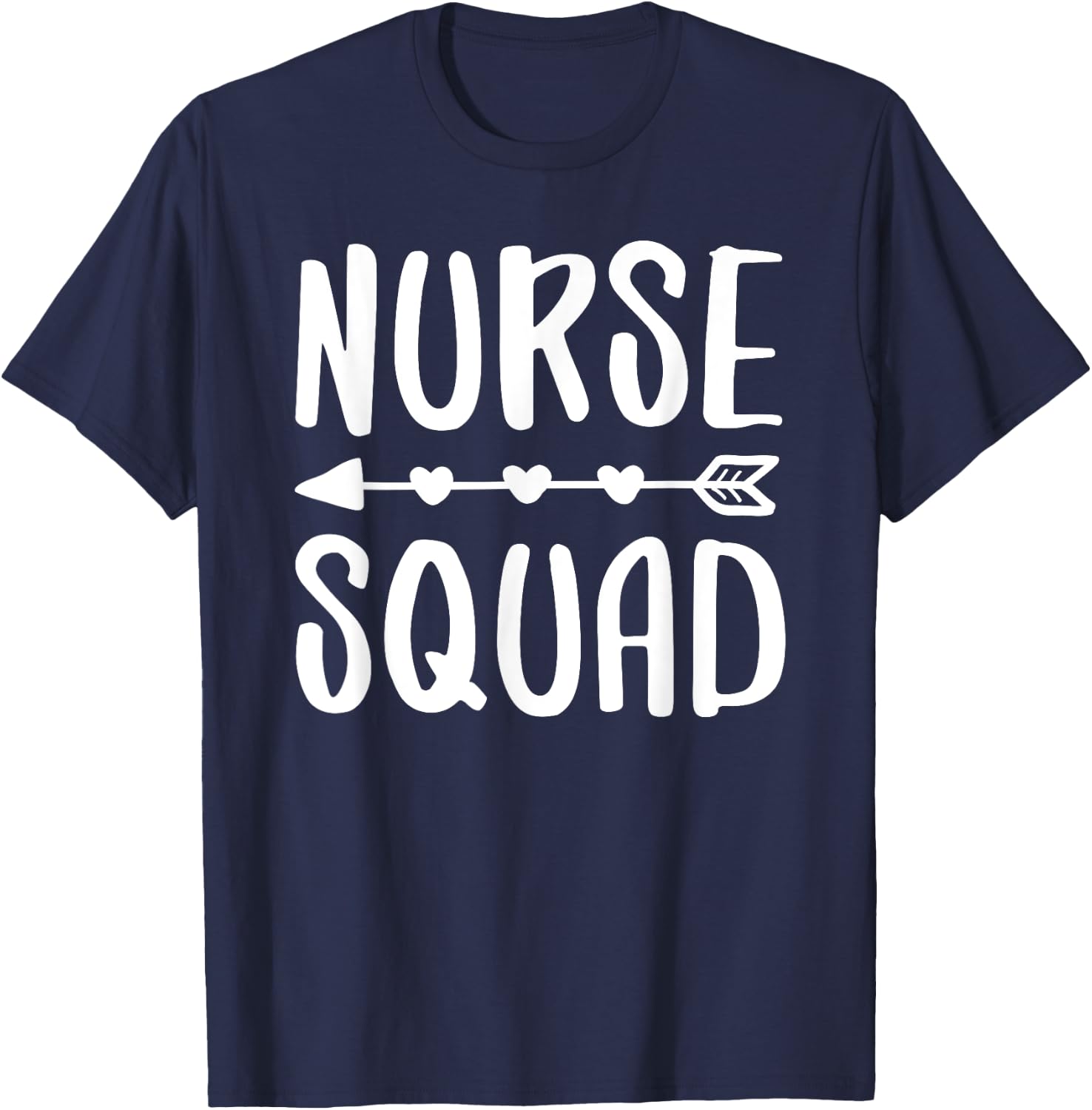 Nurse Squad Shirt Teacher Student Nursing Team Women Girls Kids T-Shirt - T-Shirt | Navy