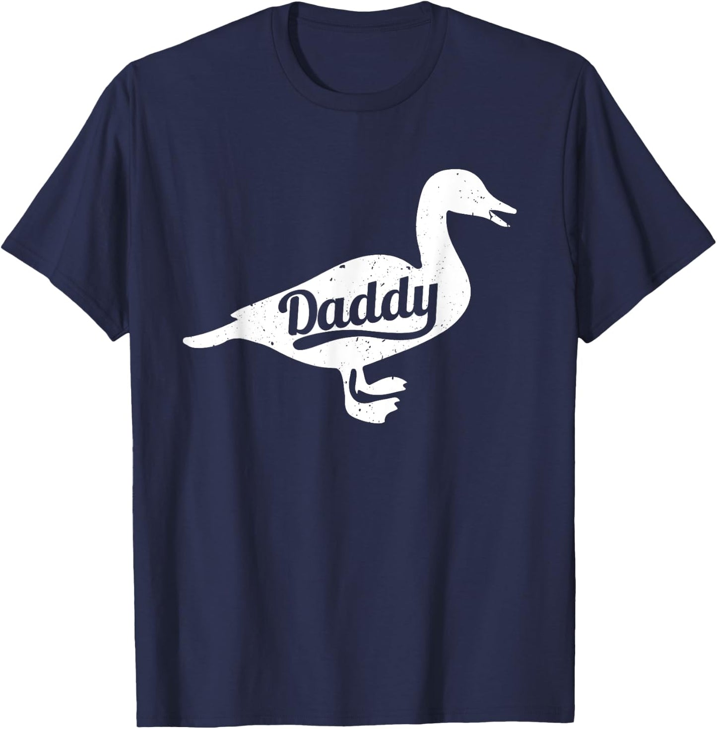 Duck Daddy Dad Farm Lover Father's Day Gift Men T-Shirt - T-Shirt | Navy