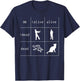 Boolean Logic Alive and Dead Funny Programmer Cat T-Shirt - T-Shirt | Navy