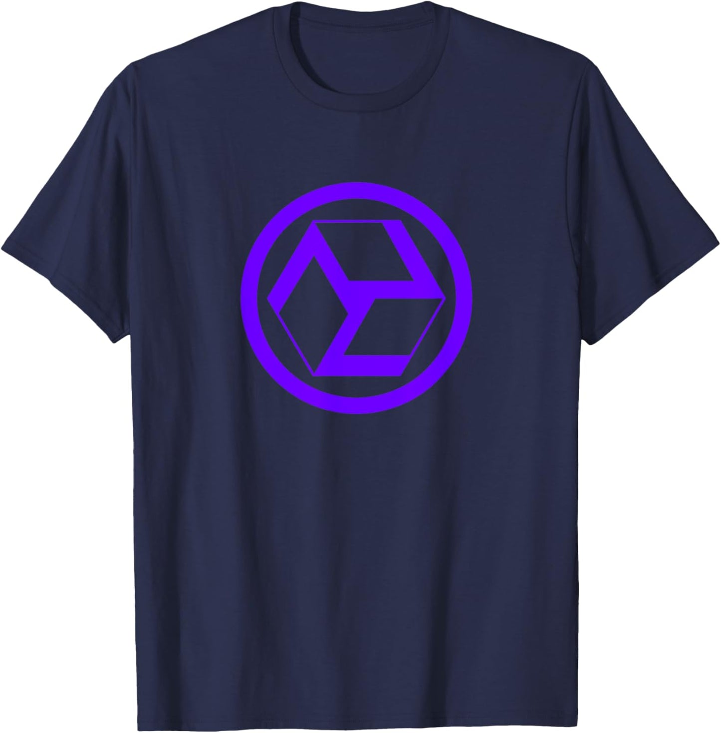Antahkarana Symbol Healing Meditation Reiki Tibet Yoga T-Shirt - T-Shirt | Navy