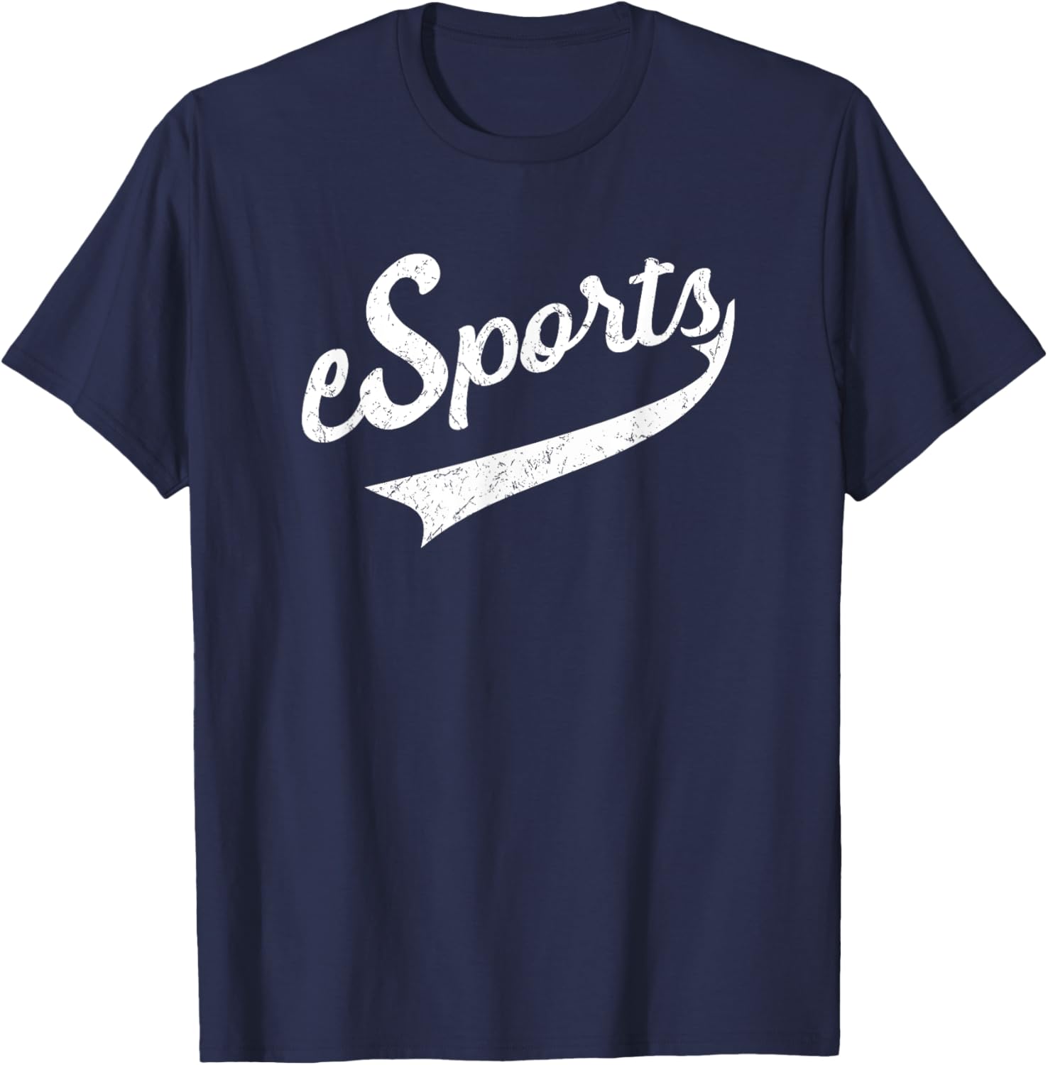 eSports Team Retro Video Game T-Shirt - T-Shirt | Navy