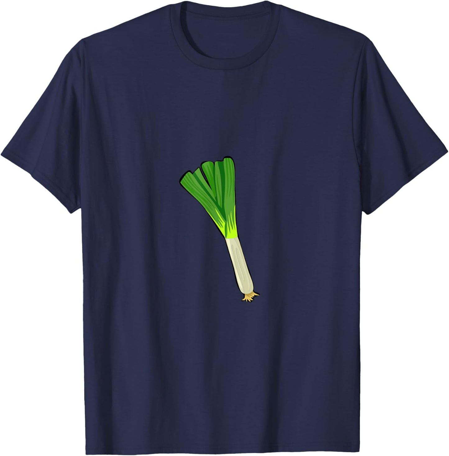 Funny Fitness Buddy Leek T-Shirt - T-Shirt | Navy