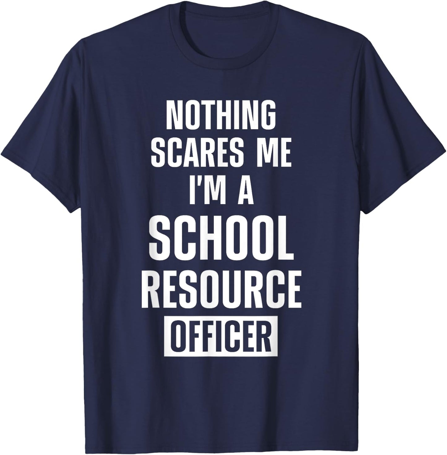 School Resource Officer SRO T-Shirt - T-Shirt | Navy