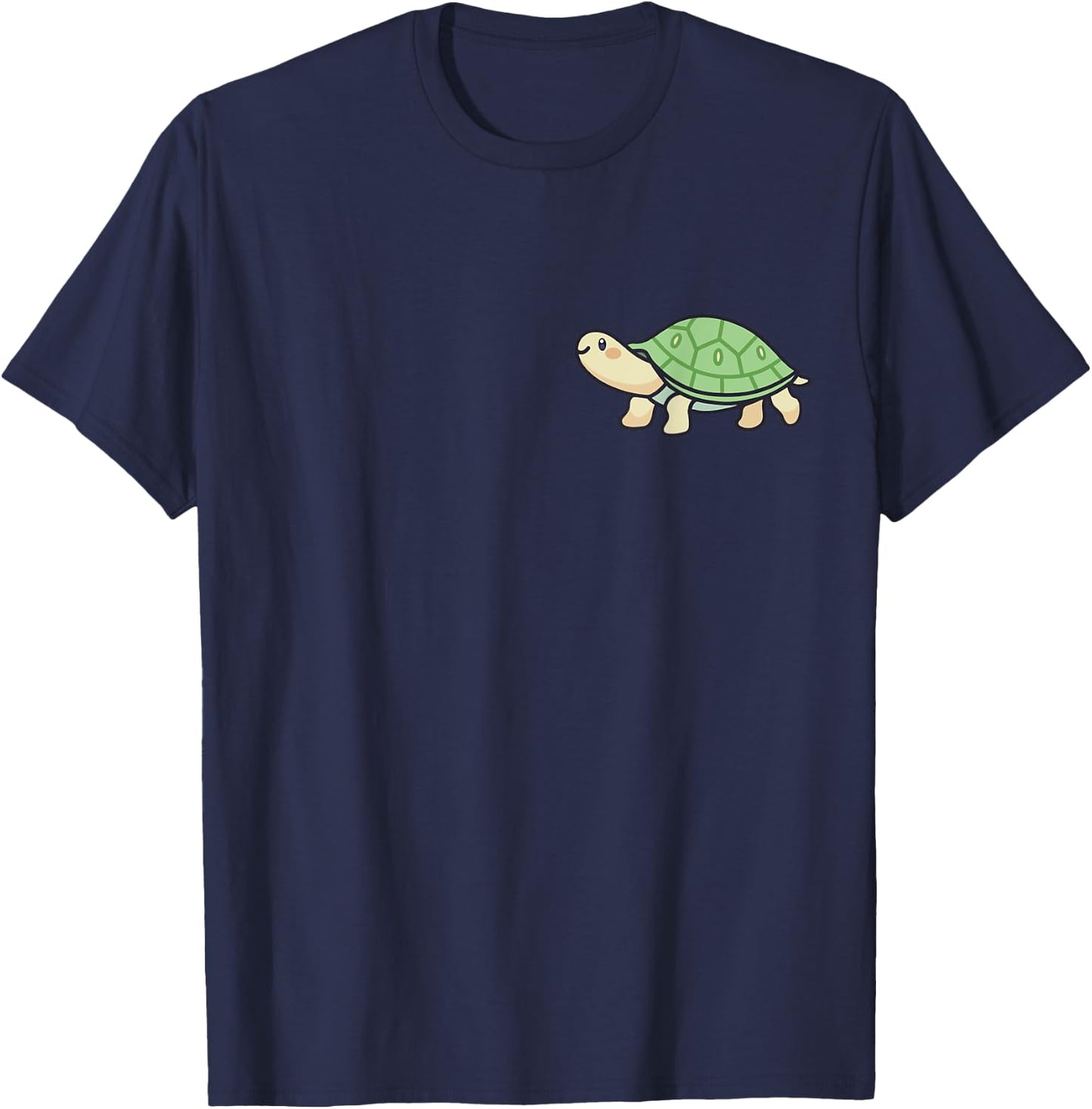 Turtle Animal Aesthetic Kawaii Lover Owner Cute T-Shirt - T-Shirt | Navy
