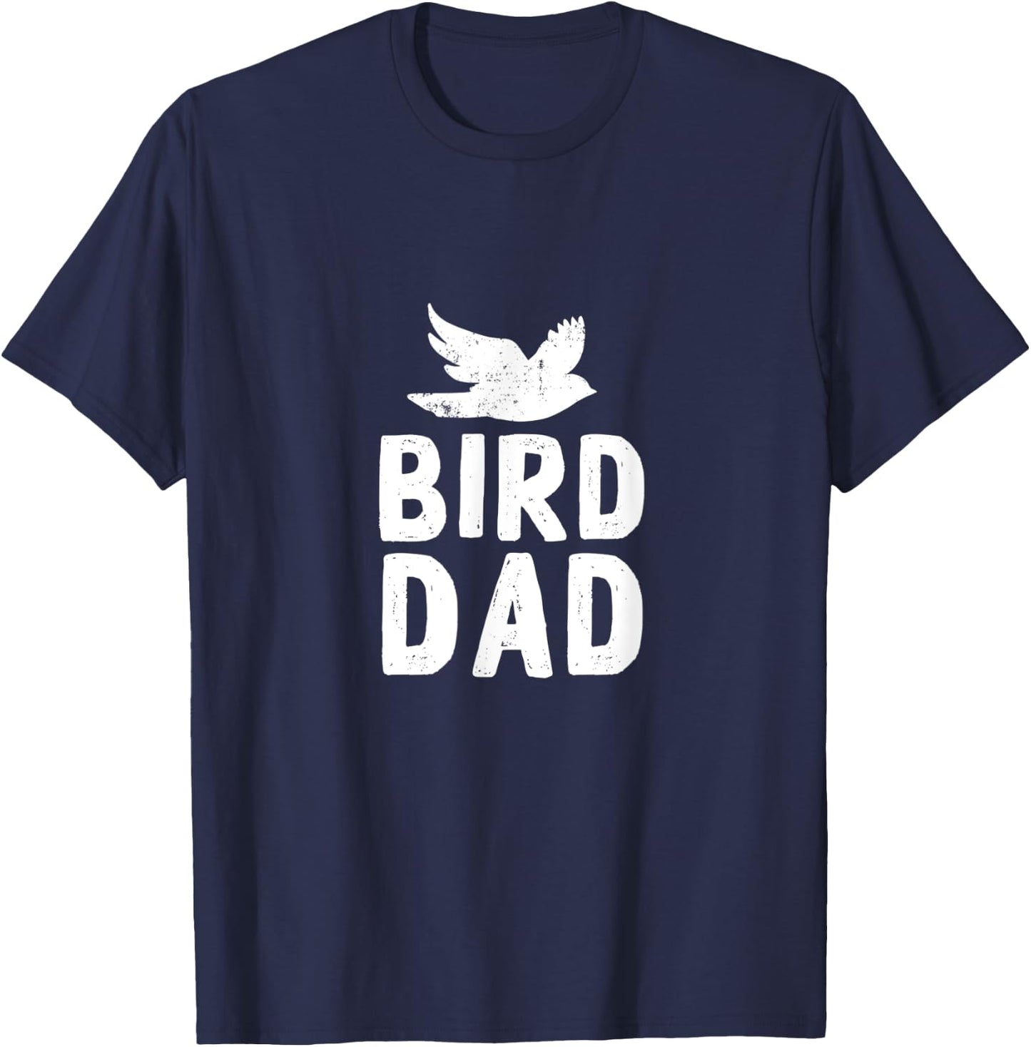Bird Dad Design for Companion Bird Pet Owners T-Shirt - T-Shirt | Navy