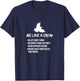 Be Like A Crow Crows Raven Bird Birder Birdwatching T-Shirt - T-Shirt | Navy