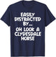Funny Clydesdale Horse Horse Equine Joke T-Shirt - T-Shirt | Navy