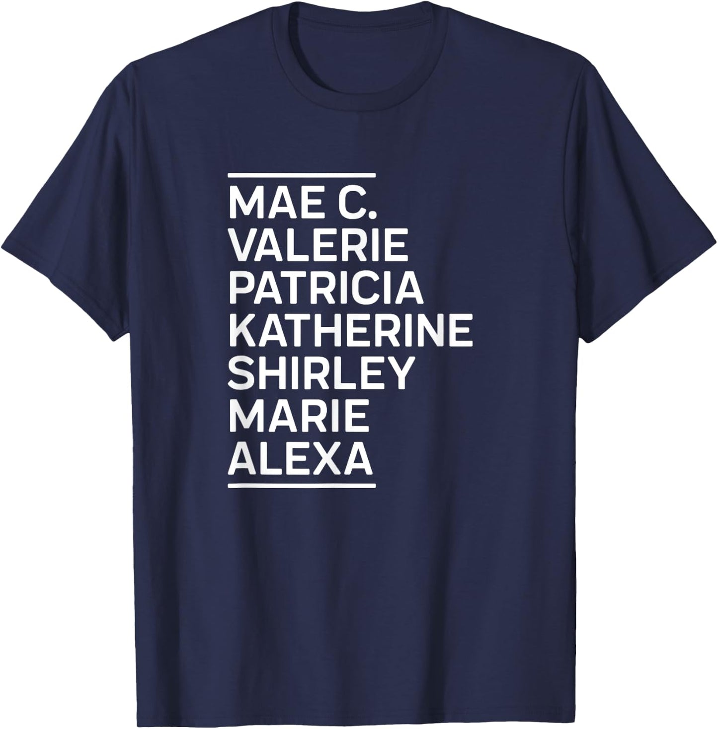 Black History Month Famous Black Women in STEM Science T-Shirt - T-Shirt | Navy