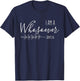 I am a Whosoever Christian Women Bible Verse Scripture Faith T-Shirt - T-Shirt | Navy