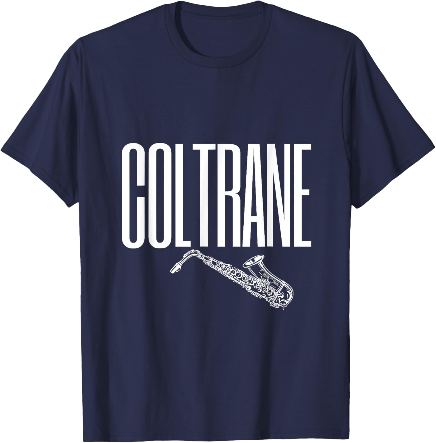 Yes, I Speak Coltrane - Jazz Music Lover T-Shirt - T-Shirt | Navy