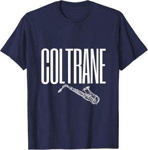 Yes, I Speak Coltrane - Jazz Music Lover T-Shirt - T-Shirt | Navy