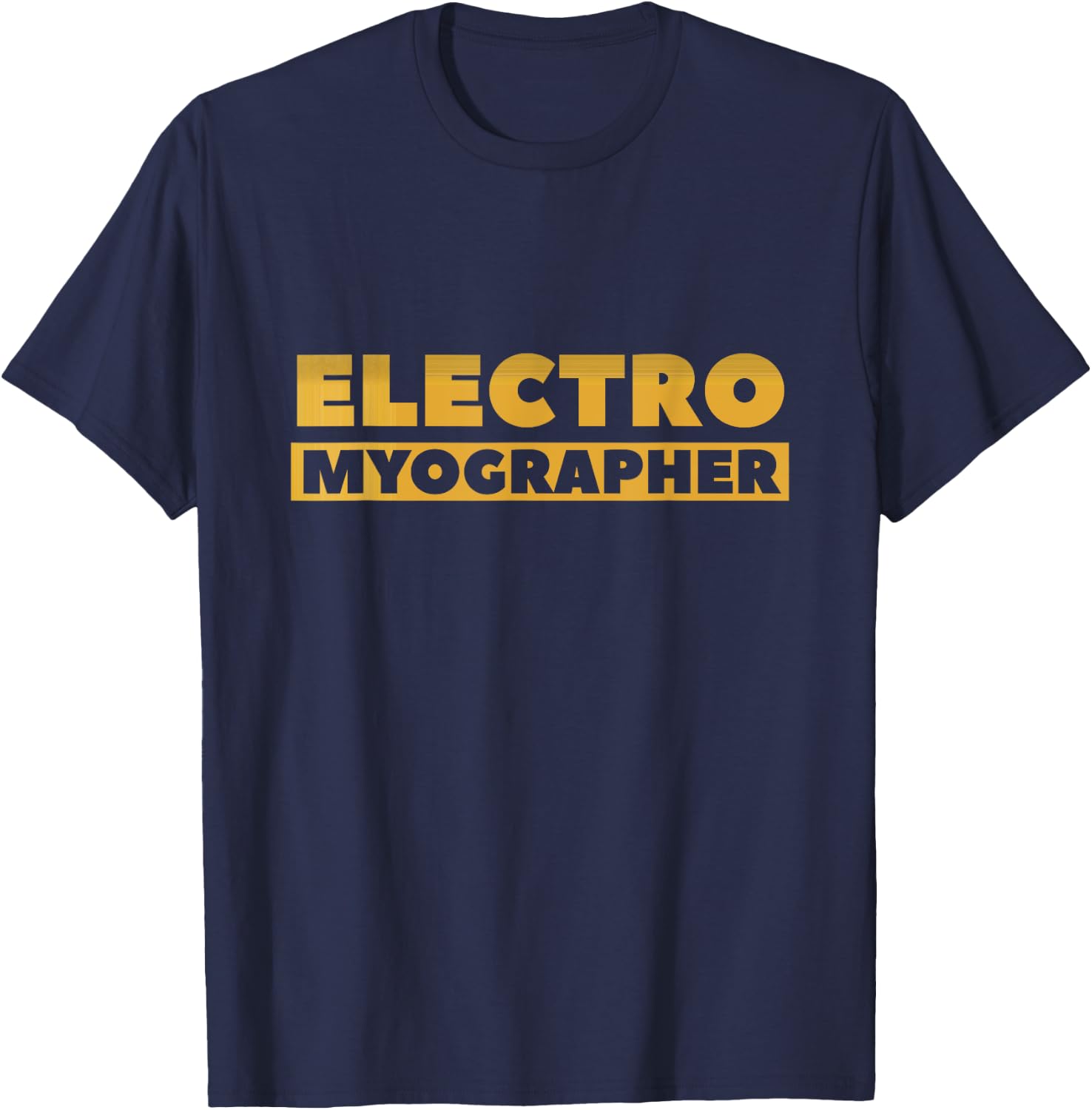 Electromyographer EMG NCV T-Shirt - T-Shirt | Navy
