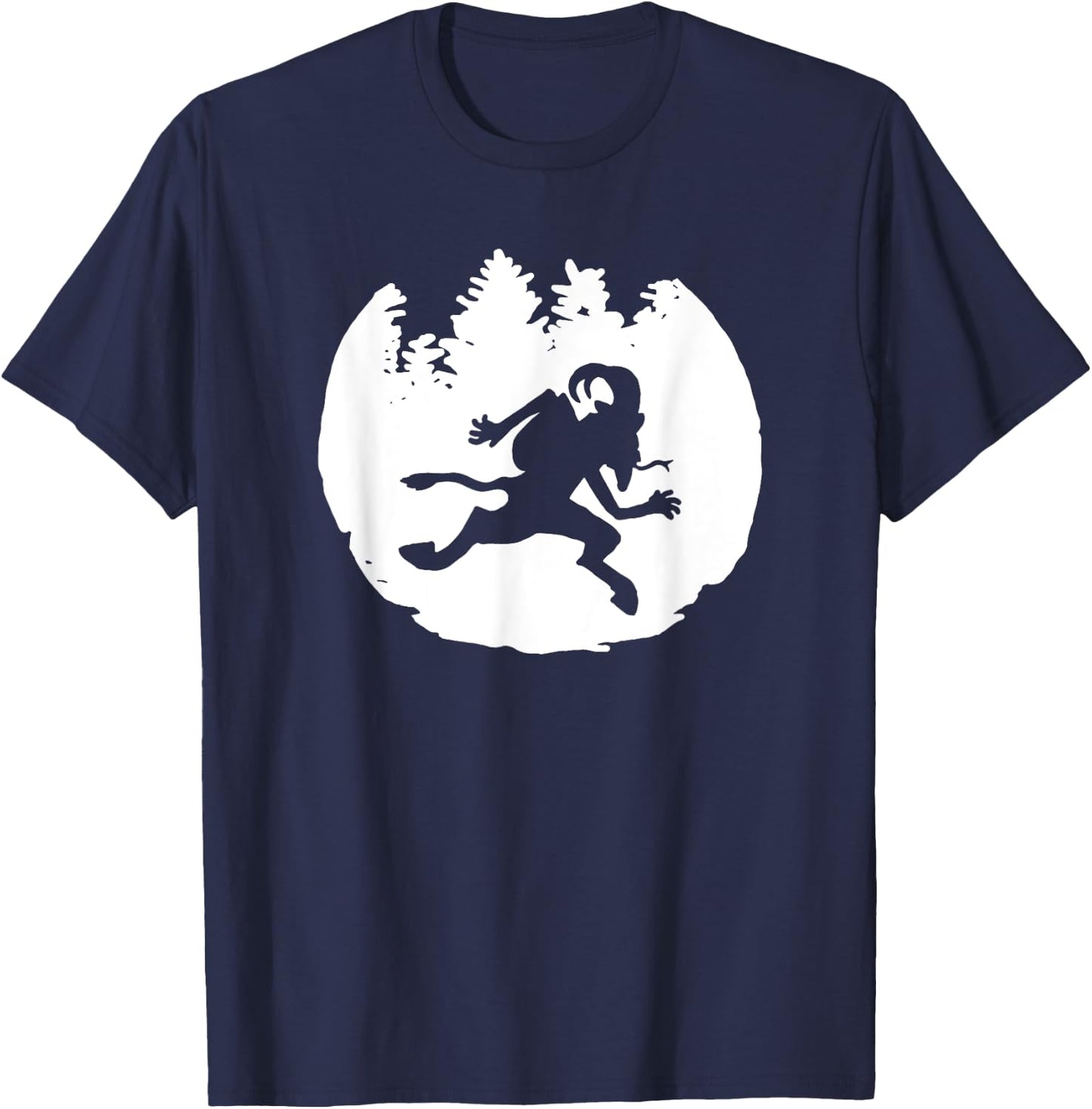 Krampus Spooky Christmas Folklore T-Shirt - T-Shirt | Navy