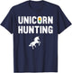 Unicorn Hunting Funny Swingers Polyamory Couple Swinging T-Shirt - T-Shirt | Navy