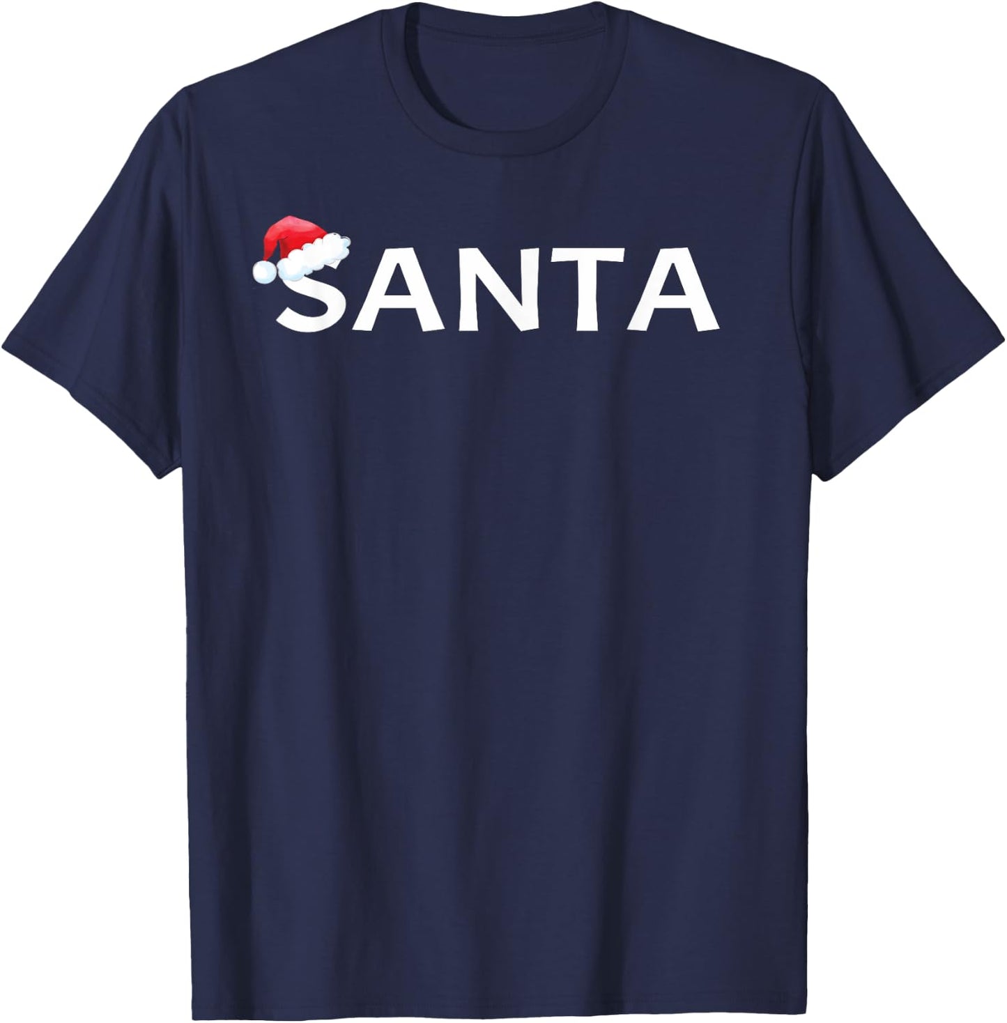 I Put Out For Santa Matching Couples Christmas Fun Idea T-Shirt - T-Shirt | Navy
